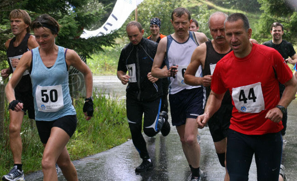 Nordvest Maraton i vekslende vær Start_fire