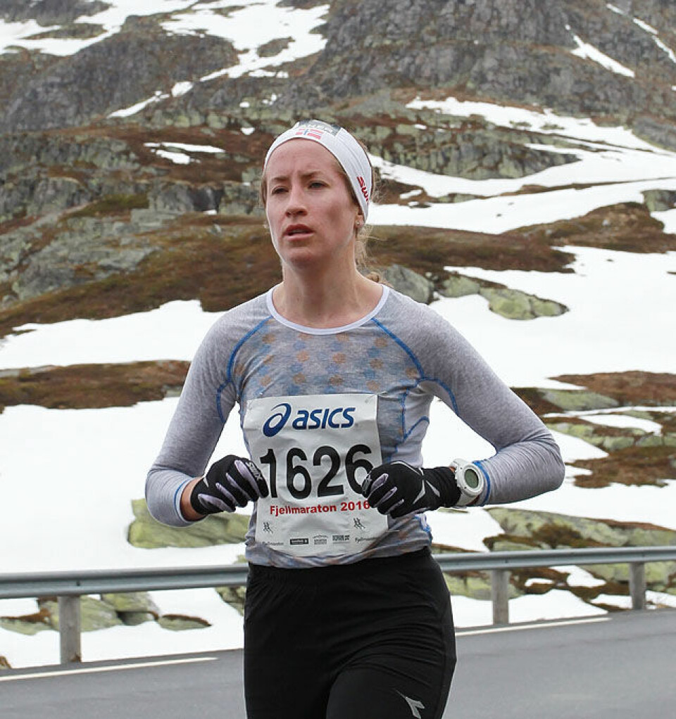 Gode vinnertider, men ingen rekord på halv i Fjellmaraton Hilde_Lauvhaug_Bitihorn_A20G7172.jpg