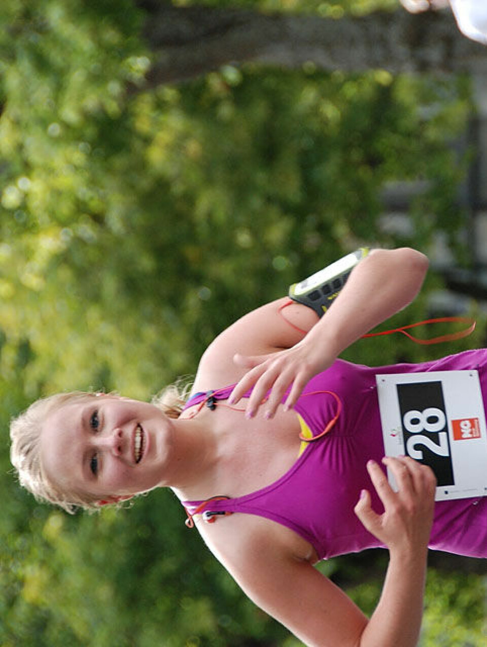 Helge Hafsås med maratonseier nr. 150 og sin maraton nr. 200