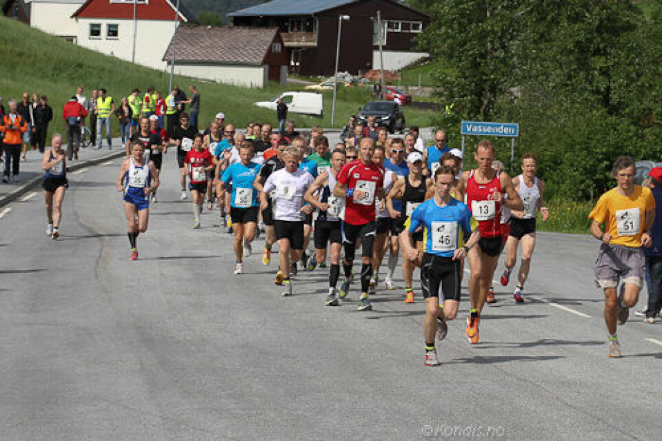 Jølster maraton i sol