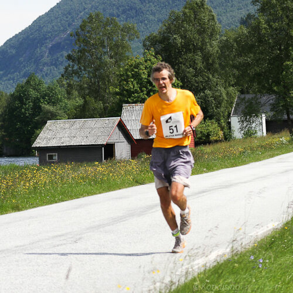 Jølster maraton i sol