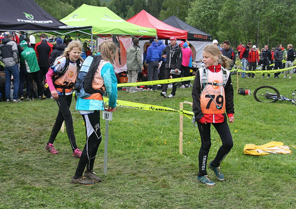 Tok utfordringene i Sørkedalen Dame_Holmen_Team_Ninty8