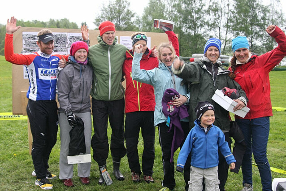 Tok utfordringene i Sørkedalen Vinnerlagene