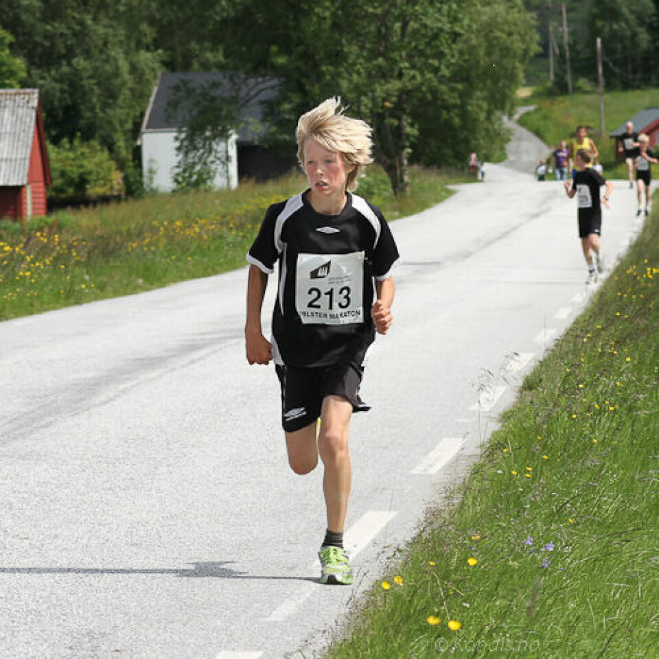 Jølster maraton i sol