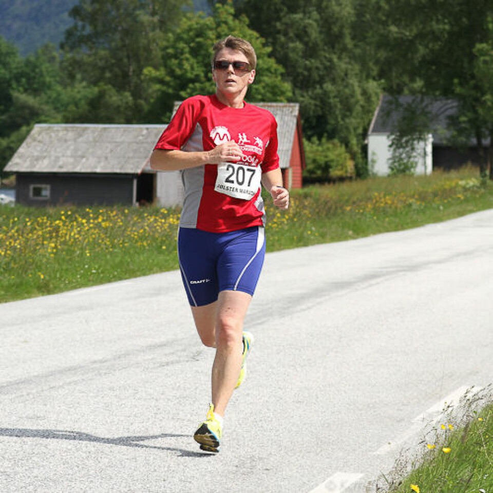 Jølster maraton i sol