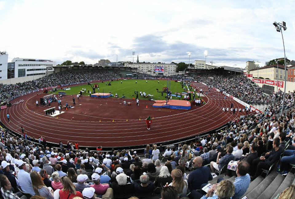 Ingebrigtsen-seier og flere norske høydepunkt under Bislett Games fulle-tribuner_50D1799.jpg