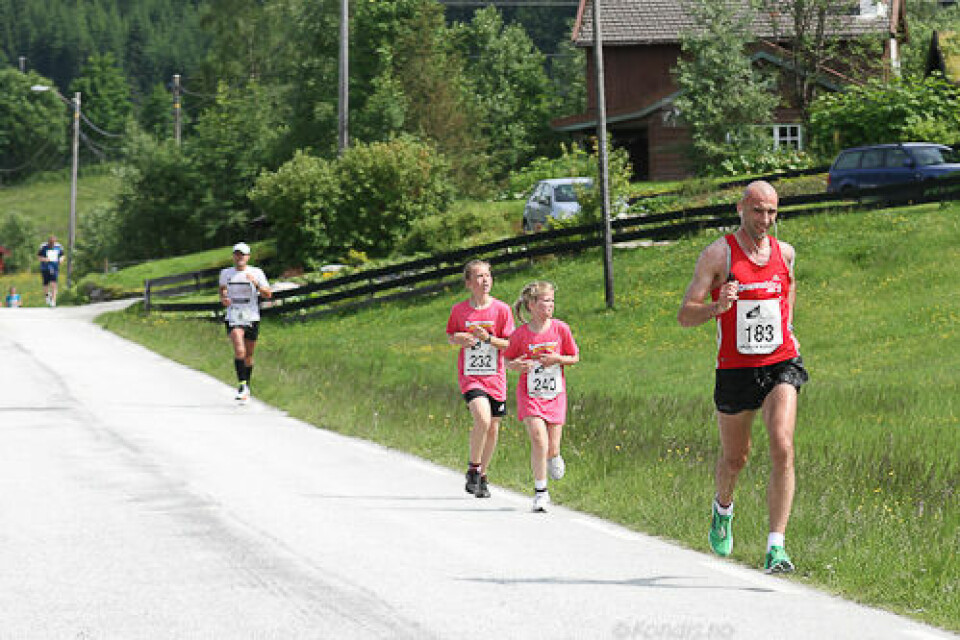 Jølster maraton i sol