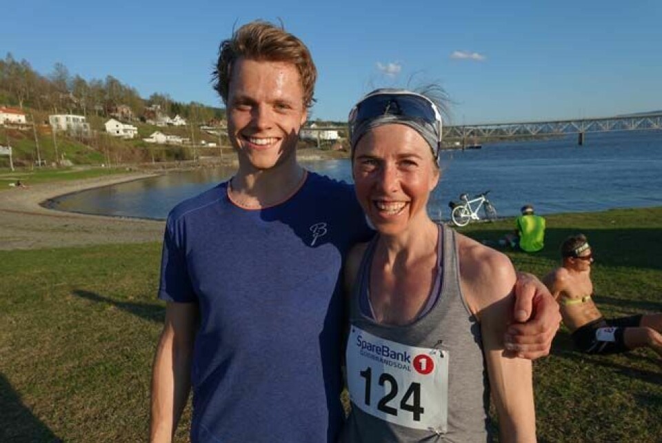 Kristian Græsli og Kristin Størmer Steira raskest i Strandtorgløpet 00 Vinnerne Kristian Græsli og Kristin Størmer Steira