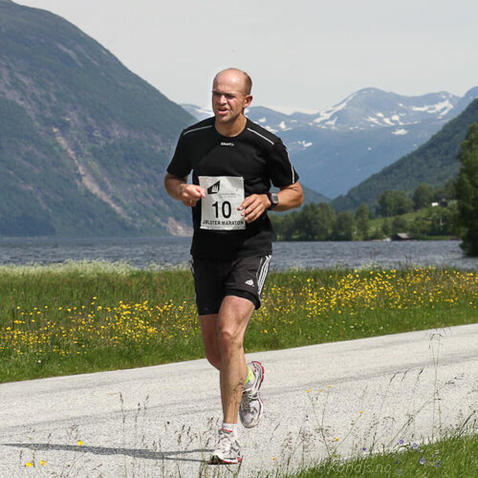 Jølster maraton i sol