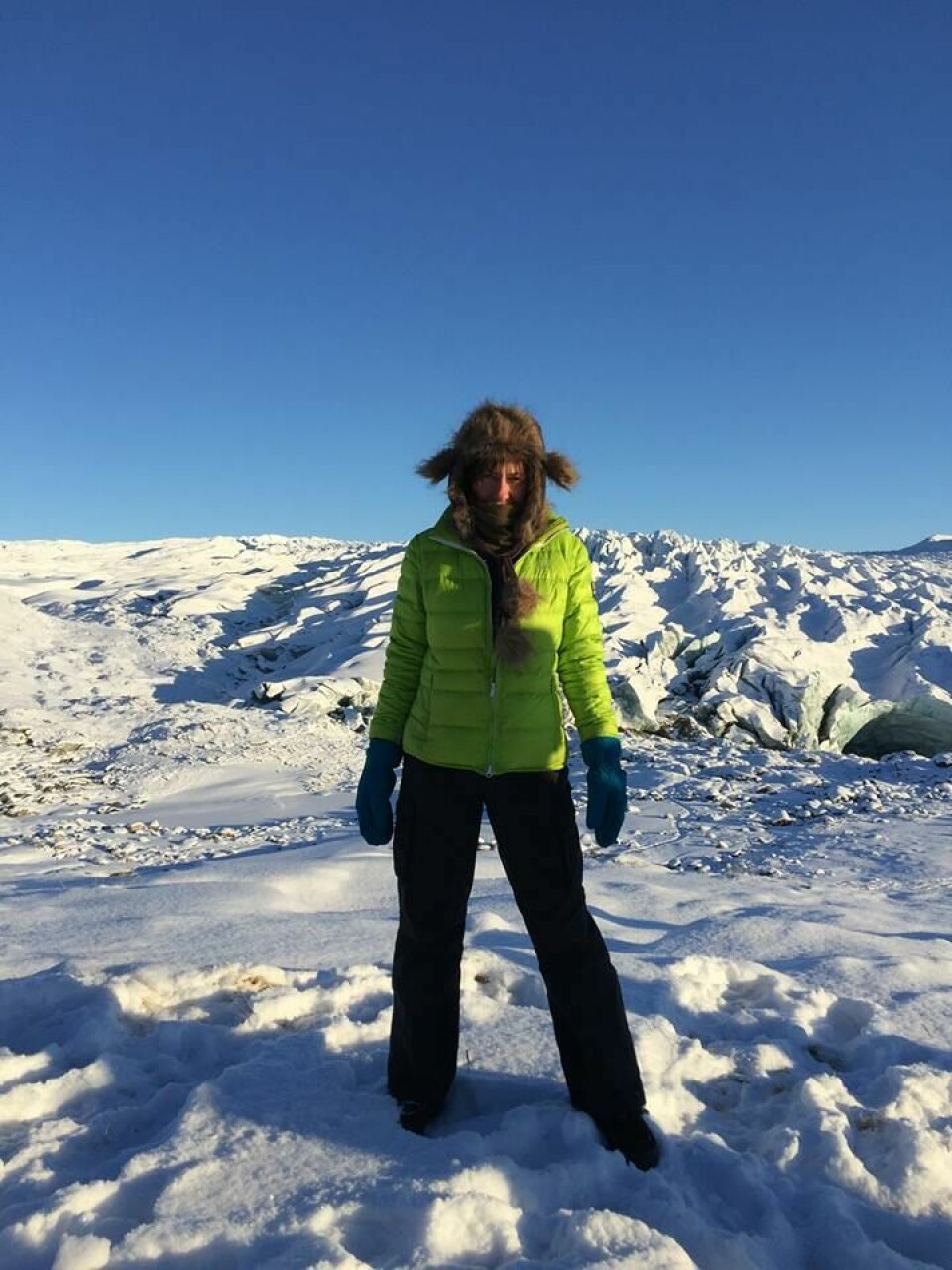 Marianne Nesje og Ragnhild Audestad løp 'Isbjørn-utfordringen' ragnhild-inspeksjon2.jpg