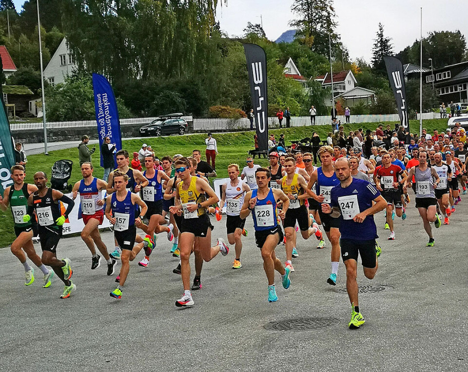 Adele Henriksen og Frew Zenebe Brkineh vant NM halvmaraton IMG_20221001_140011.jpg