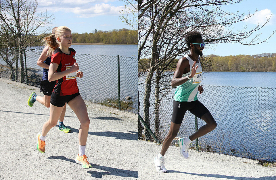 Mia Austevik Bø og Zerei Kbrom Mezngi sørga for seier til arrangørklubben Skjalg i både kvinne- og herreklassen i Siddisløpet. (Foto: Runar Gilberg) Mia Austevik Bø og Zerei Kbrom Mezngi sørga for seier til arrangørklubben Skjalg i både kvinne- og herreklassen i Siddisløpet. (Foto: Runar Gilberg)