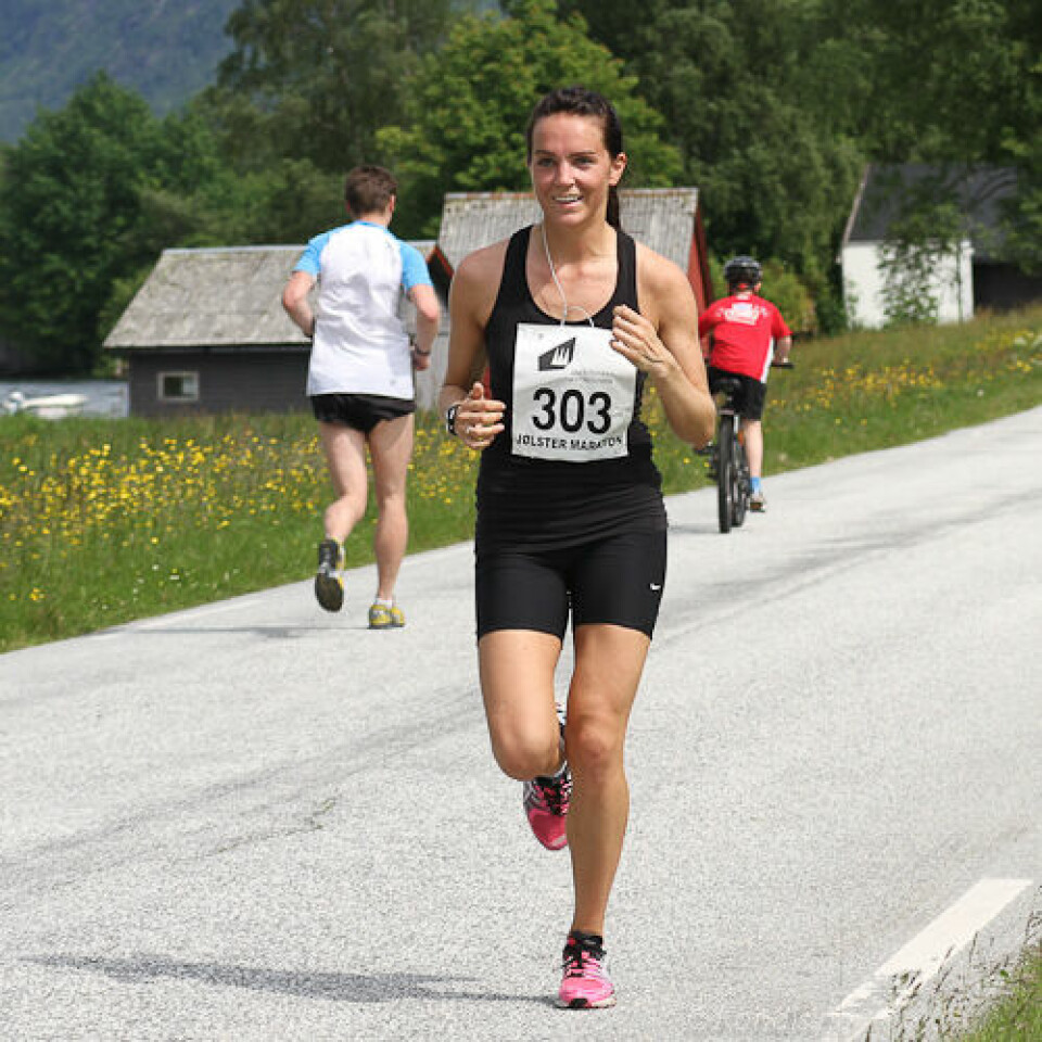Jølster maraton i sol