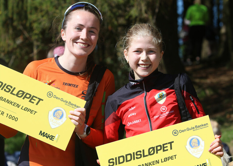Mia Austevik Bø og Zerei Kbrom Mezngi vant en solfylt utgave av Siddisløpet Oda-Lundeby-og-Mia-Austevik-Boe-ES-1C2A5252.jpg