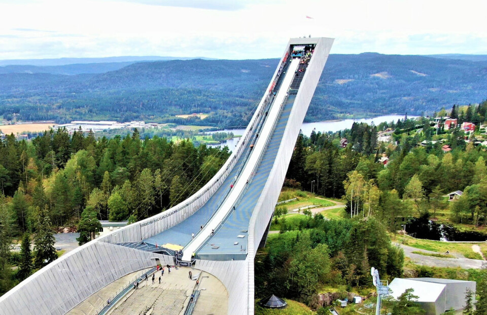 439 til topps i Holmenkollbakken i rekordstort KollenOpp 1280_Dronefoto_Kollen_Olav Dversgdal Prestegård