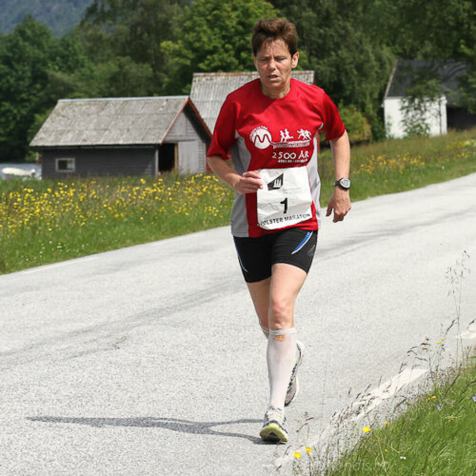 Jølster maraton i sol