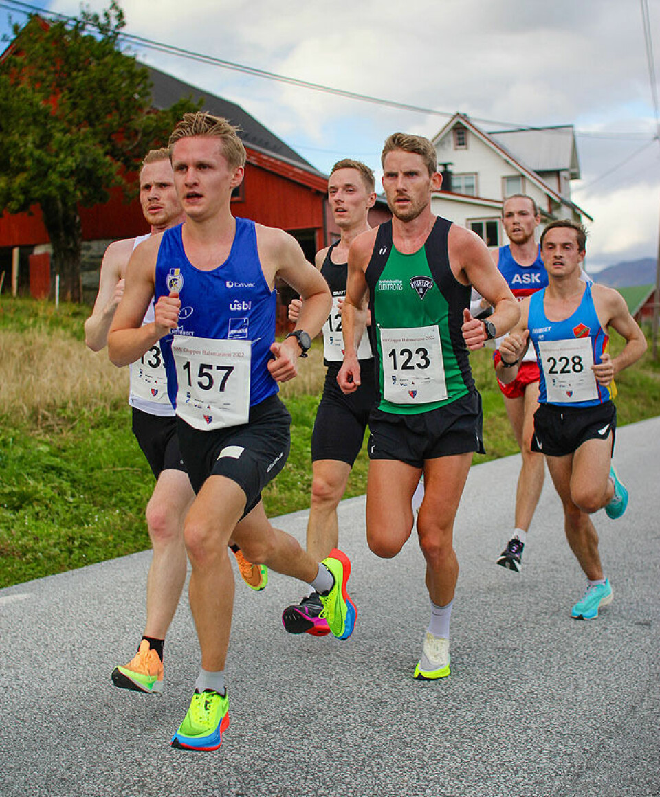 Adele Henriksen og Frew Zenebe Brkineh vant NM halvmaraton IMG_5012.jpg