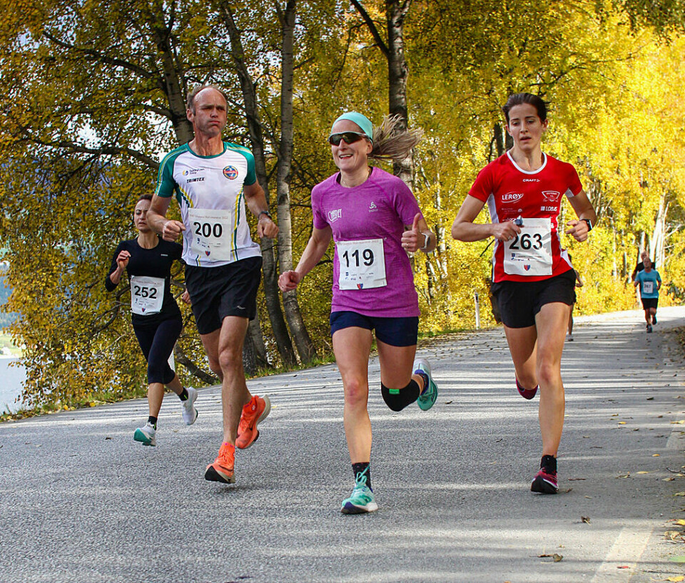 Adele Henriksen og Frew Zenebe Brkineh vant NM halvmaraton IMG_4924.jpg