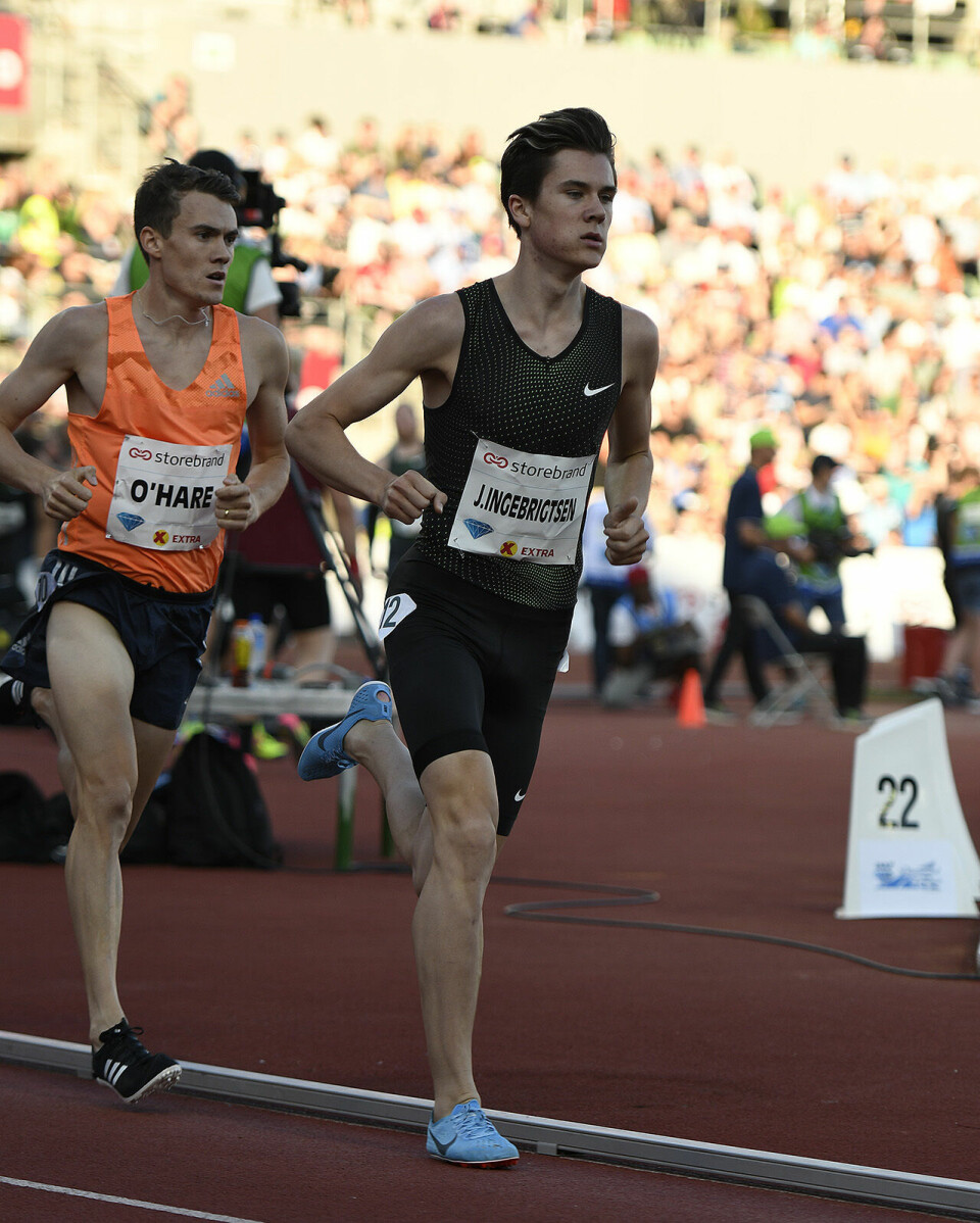 Norsk juniorrekord av Jakob Ingebrigtsen på 1500 m 1500-jakob-ingebrigtsen-underveis_50D5365.jpg