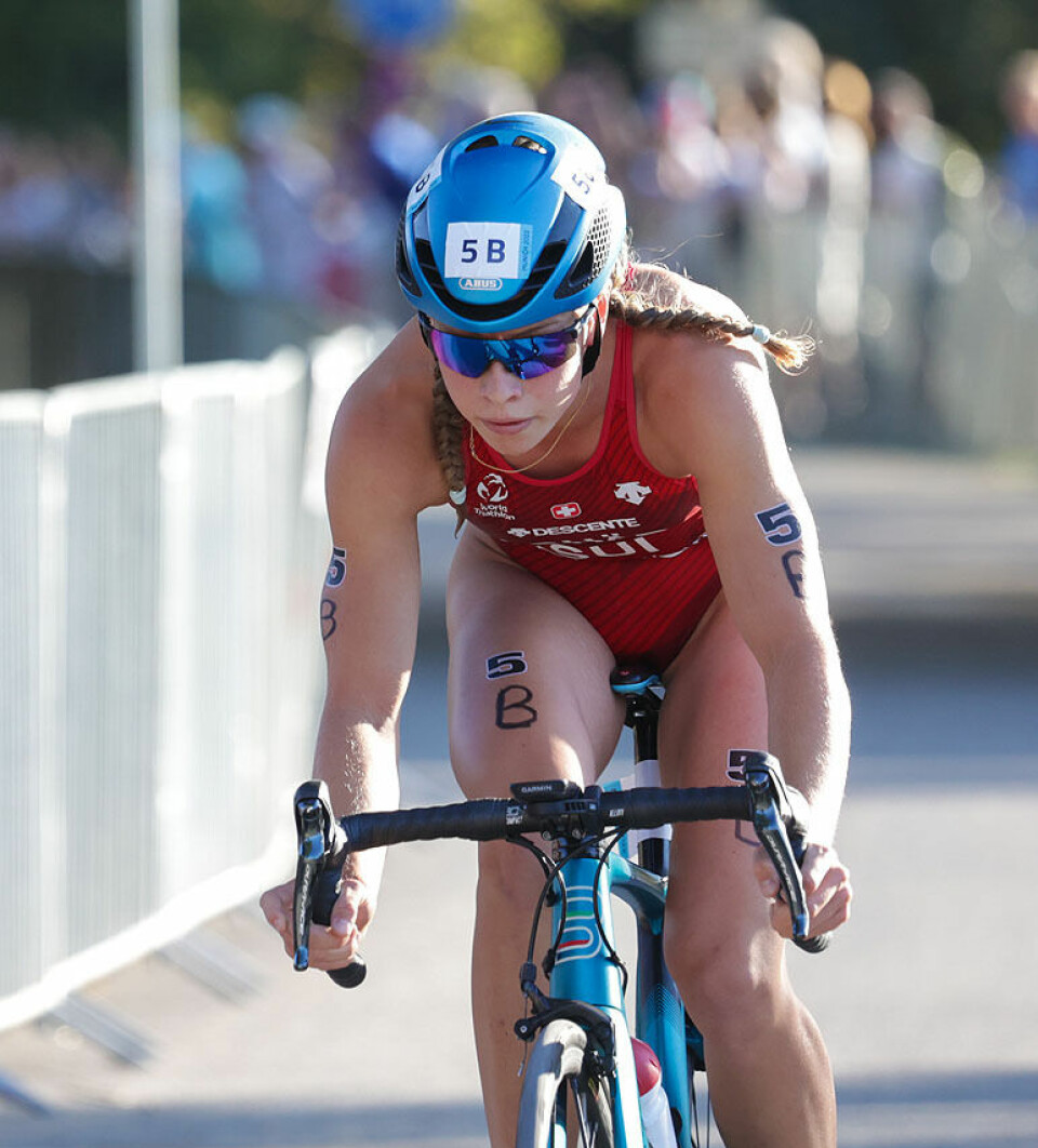 Norge ble nr. 8 i miksstafetten i triatlon-EM 1U9A6755.jpg