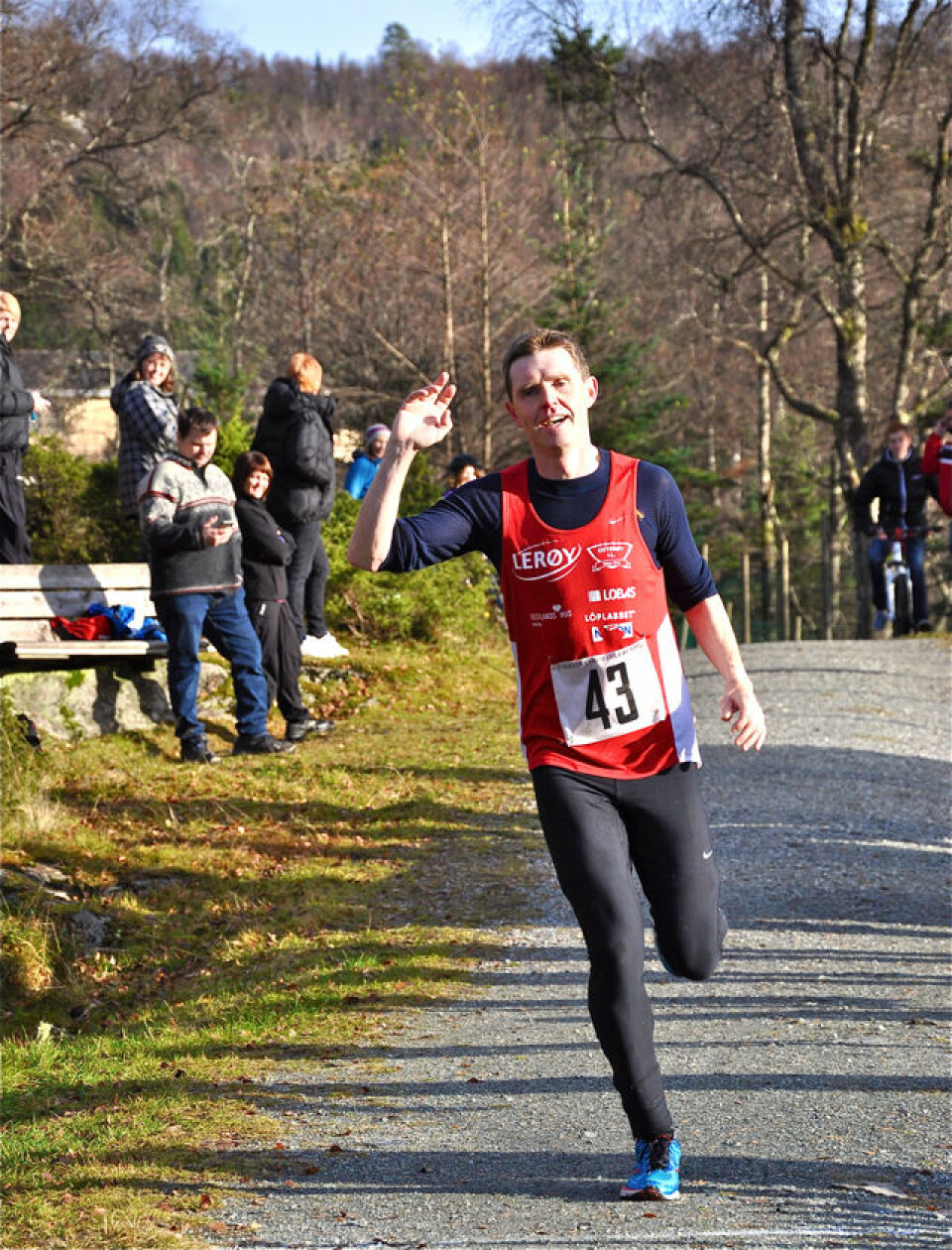 Bjørn Tore rocket rundt Brakvatnet