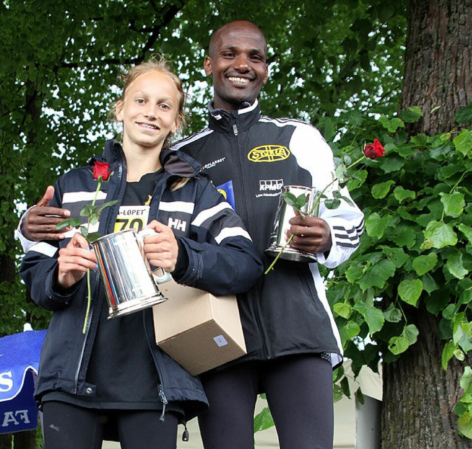 2000 deltok i Kristinaløpet Tyra_Andersen_Genale_Afework_Amelo_IMG_9040.jpg