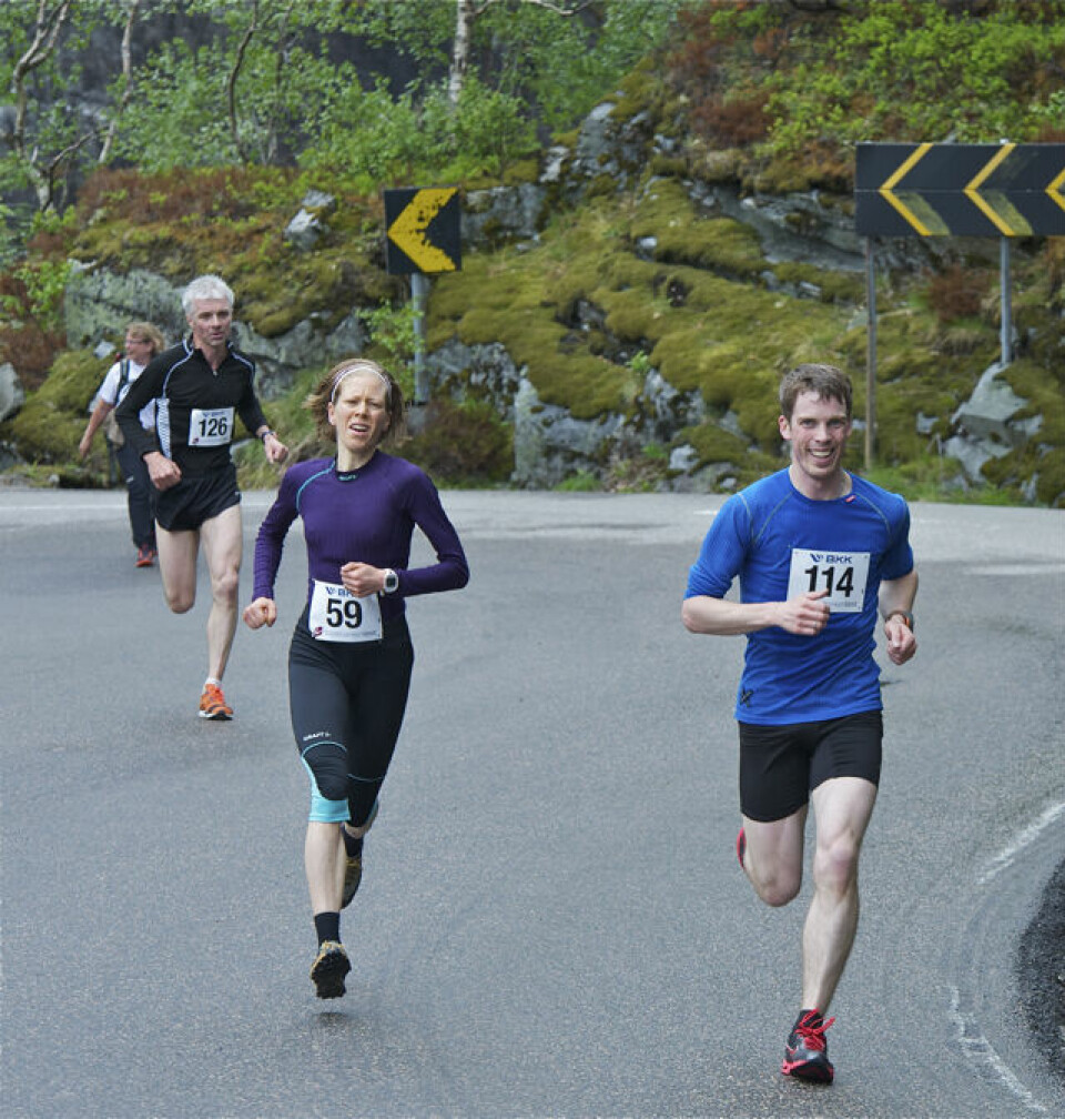 Slethaug til topps i Bergsdalen