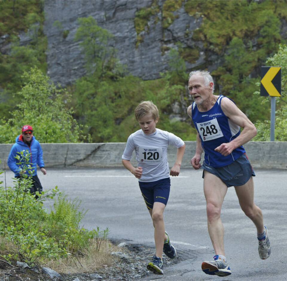 Slethaug til topps i Bergsdalen
