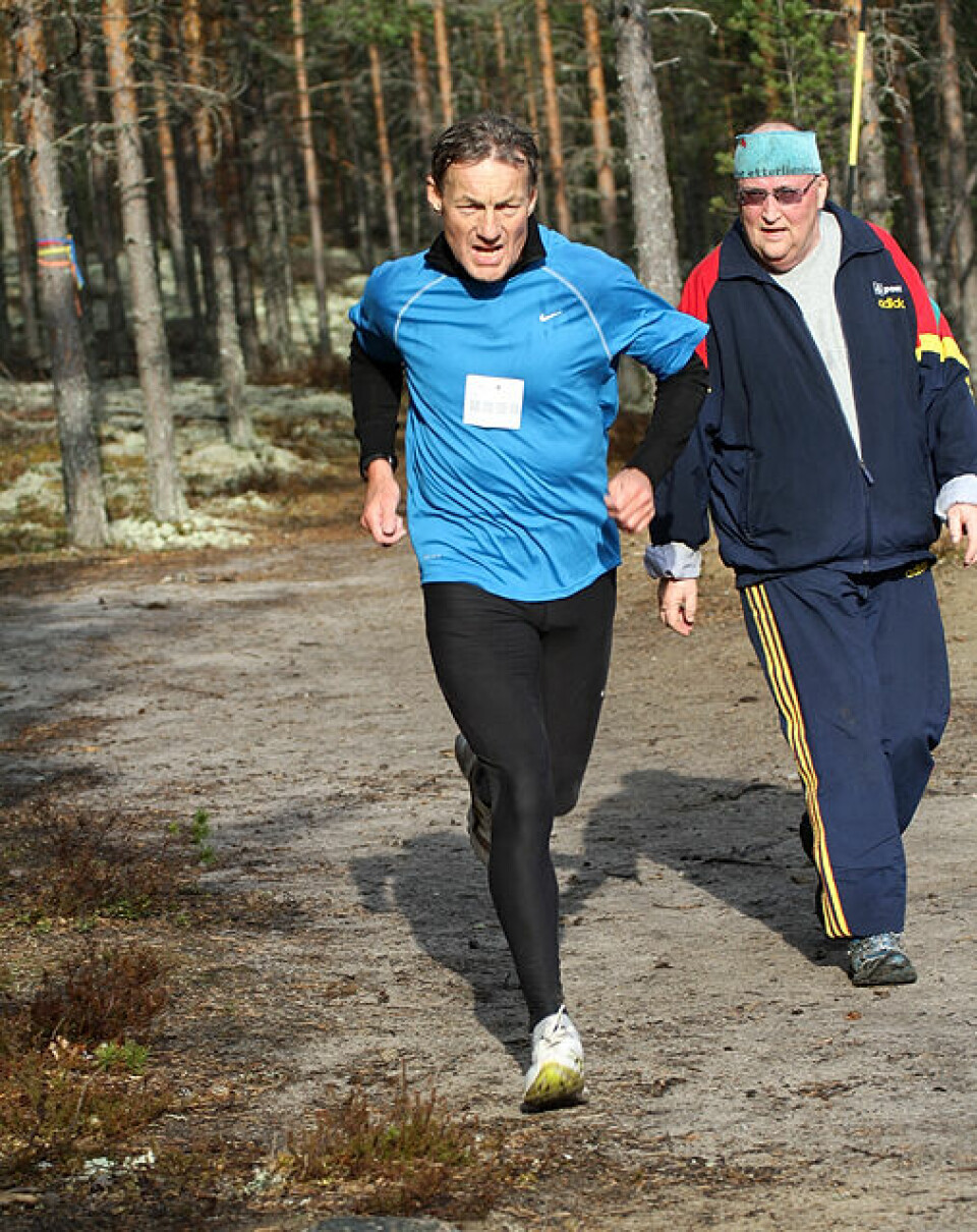 Frøen først på furumoen