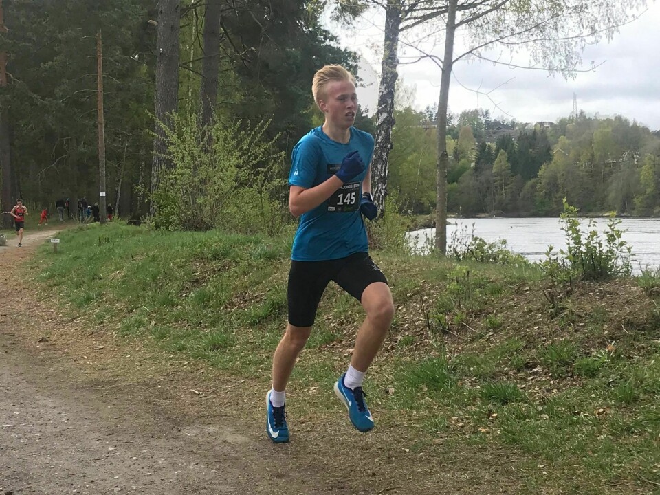 Håkon Stavik med ny løyperekord i Schjongs5er'n Håkon Stavik.jpg