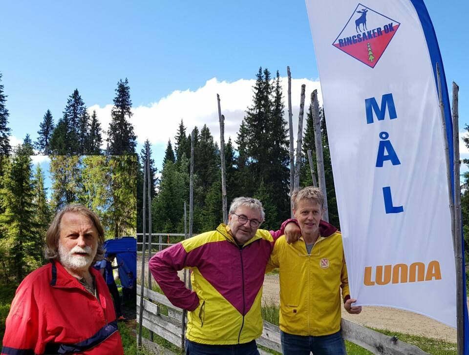 To fantastiske dager på Gammelskolla 2-dagers Dag Olav Rønning, Tore Hermansson og Geir Olav Rønning