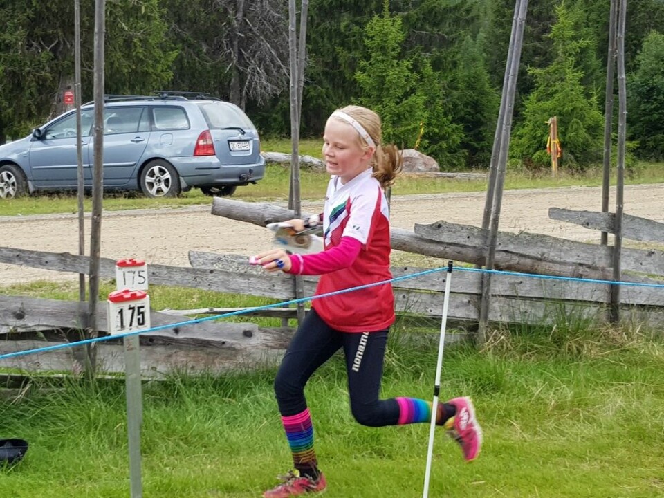 To fantastiske dager på Gammelskolla 2-dagers Ungdommelig o-jente.jpg