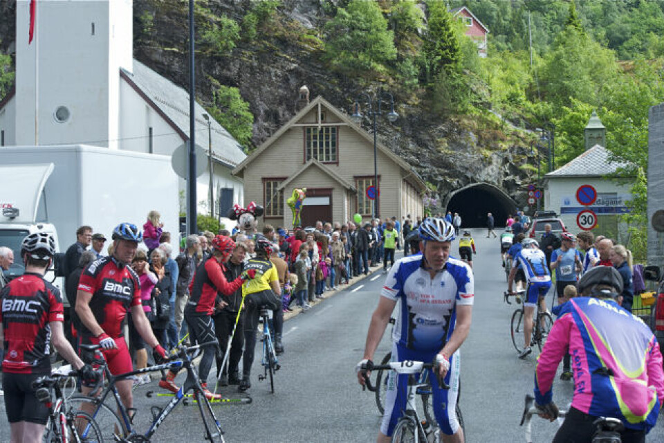 Slethaug til topps i Bergsdalen