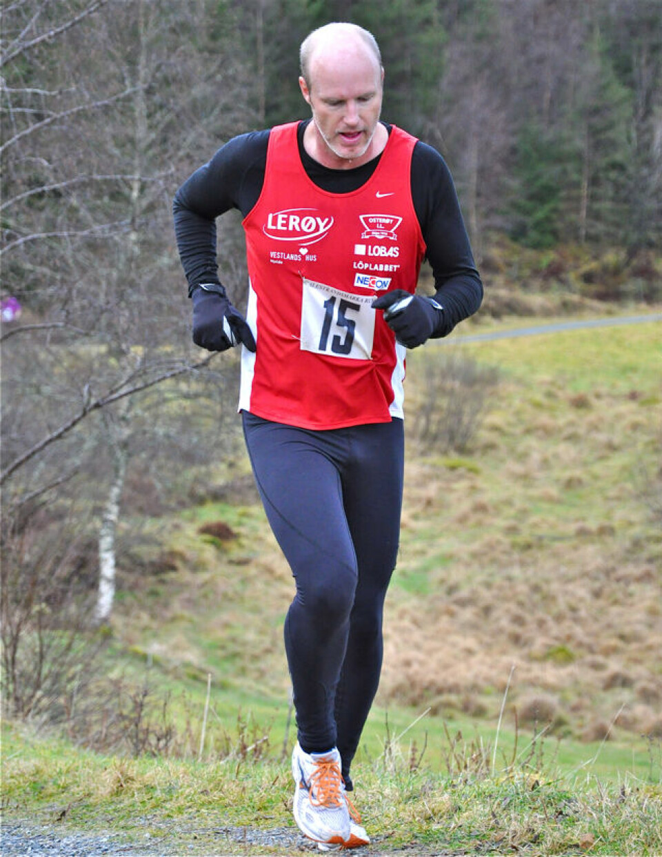 Bjørn Tore rocket rundt Brakvatnet