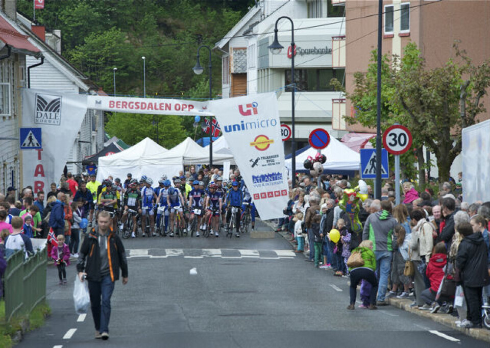 Slethaug til topps i Bergsdalen