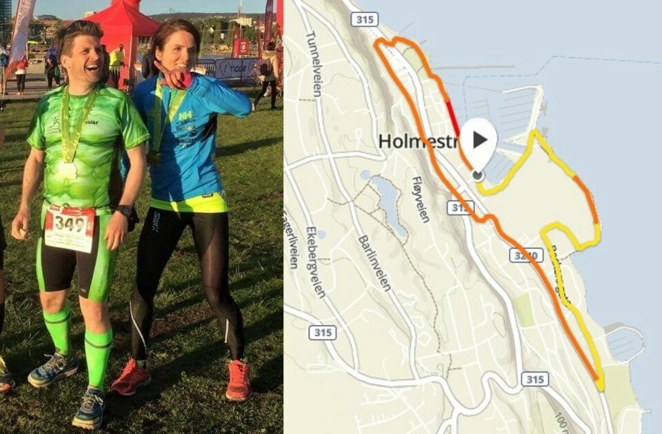Ultraløperne Kristian Jahre og Jeanette Vika inviterer nå til sitt eget ultraløp i Holmestrand sentrum. Ultraløperne Kristian Jahre og Jeanette Vika inviterer nå til sitt eget ultraløp i Holmestrand sentrum.