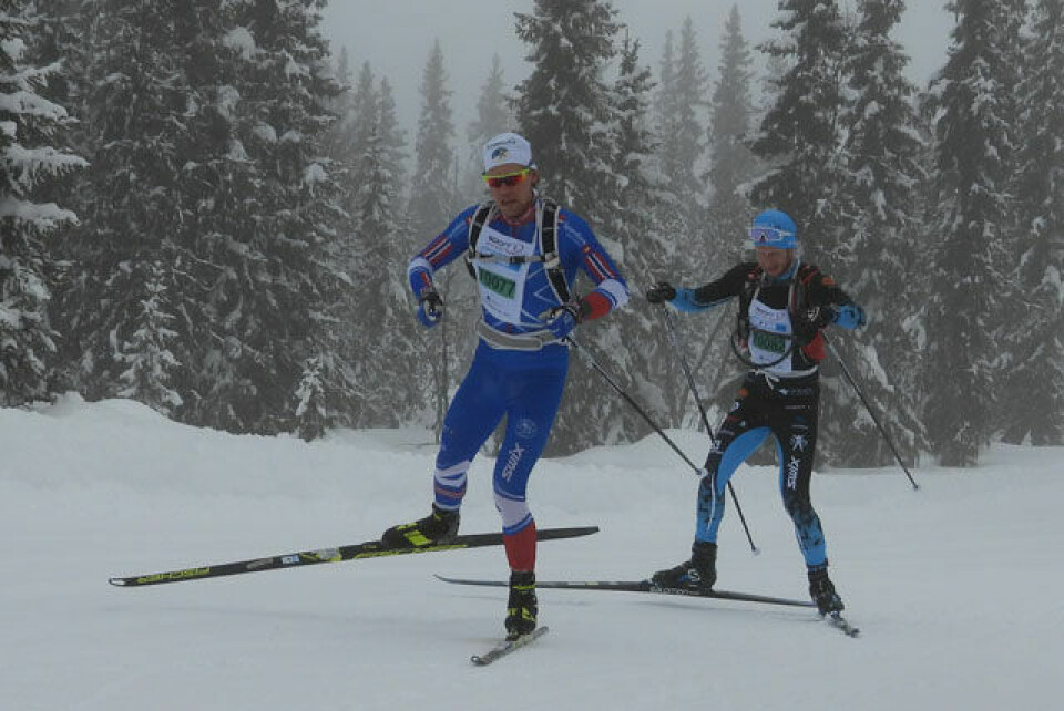 Dramatikk da Simen Sveen og Annika Taylor vant SkøyteBirken DSCN2067.jpg