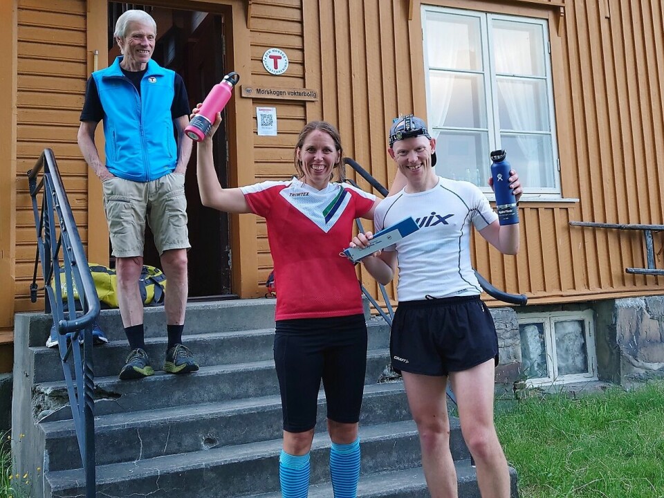 Sofie Johansson vant HHT Ultra i debuten Sofie Johansson og ¥yvind Hasli.jpg