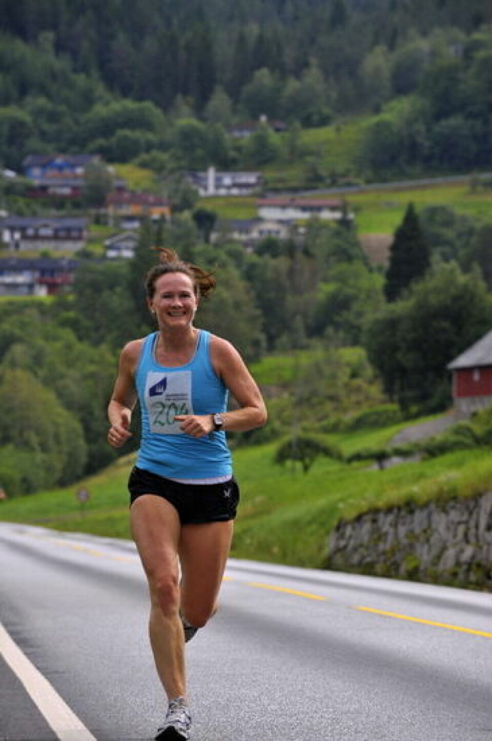 Hafsås med maratonseier nr 160 10km_Bente_Hermansen