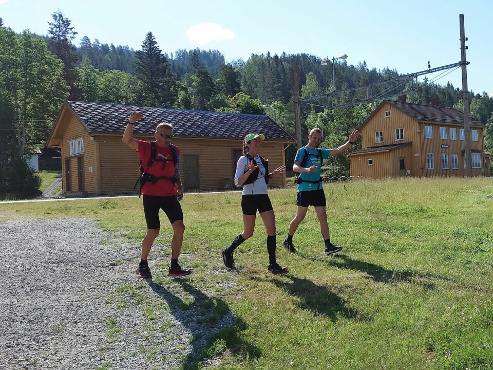 Sofie Johansson vant HHT Ultra i debuten Patrick Åserud, Marit Aamdal og Jo Reistad.jpg