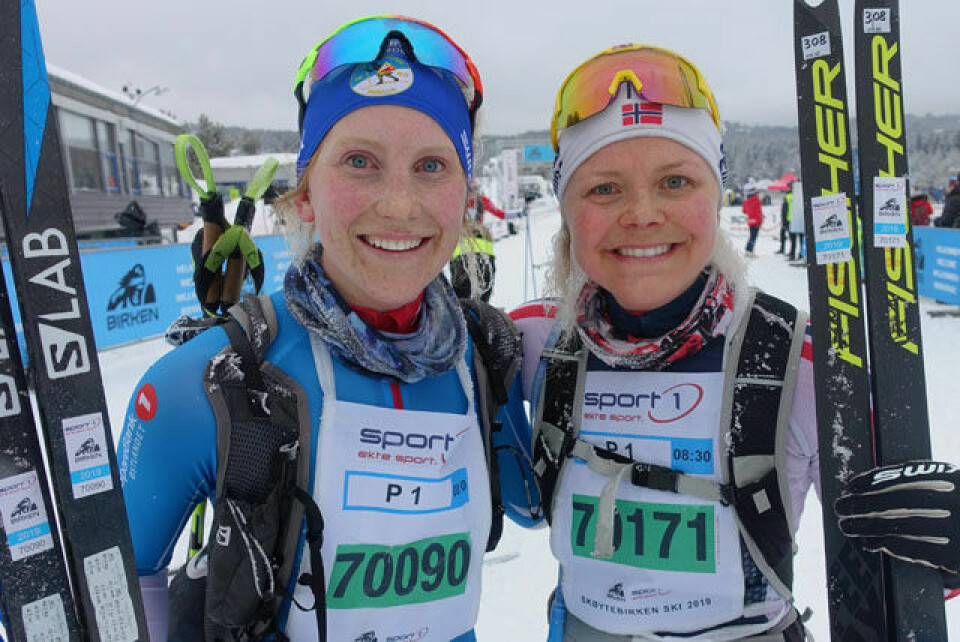 Dramatikk da Simen Sveen og Annika Taylor vant SkøyteBirken DSC09450-Taylor&Fenne.jpg
