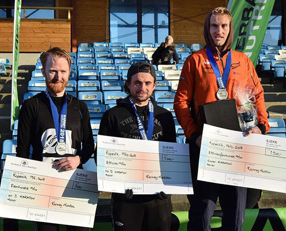Thomas Asgautsen og Ann Kristin Mosbron vant Karmøy Maraton Pall_maraton_menn_640.jpg