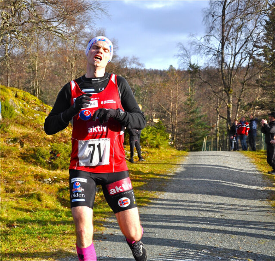 Bjørn Tore rocket rundt Brakvatnet