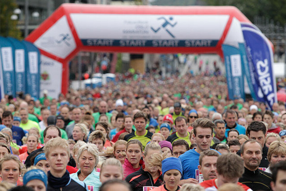 Oslo Maraton: 10 for Grete