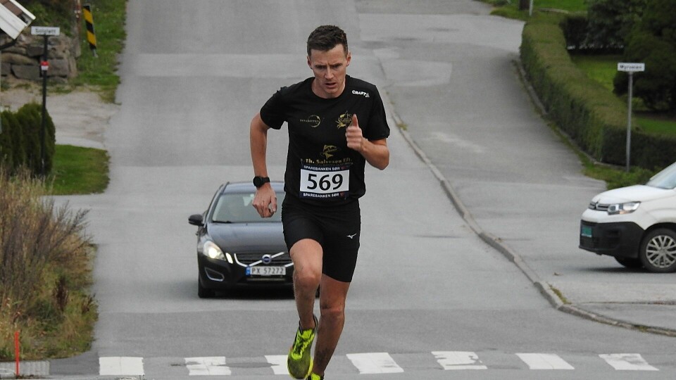Lars Aanensen ble med 42.49 en klar vinner i den 11 km lang løypa. (Ivar Gogstad) Lars Aanensen ble med 42.49 en klar vinner i den 11 km lang løypa. (Ivar Gogstad)