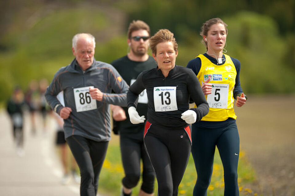 Sterke prestasjoner i NM halvmaraton