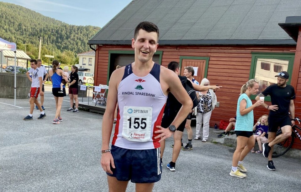 Joachim Tranvåg fra Hareid var en kort tur hjemme og fikk med seg Ålesund Sommerkarusell Joachim Tranvåg fra Hareid var en kort tur hjemme og fikk med seg Ålesund Sommerkarusell