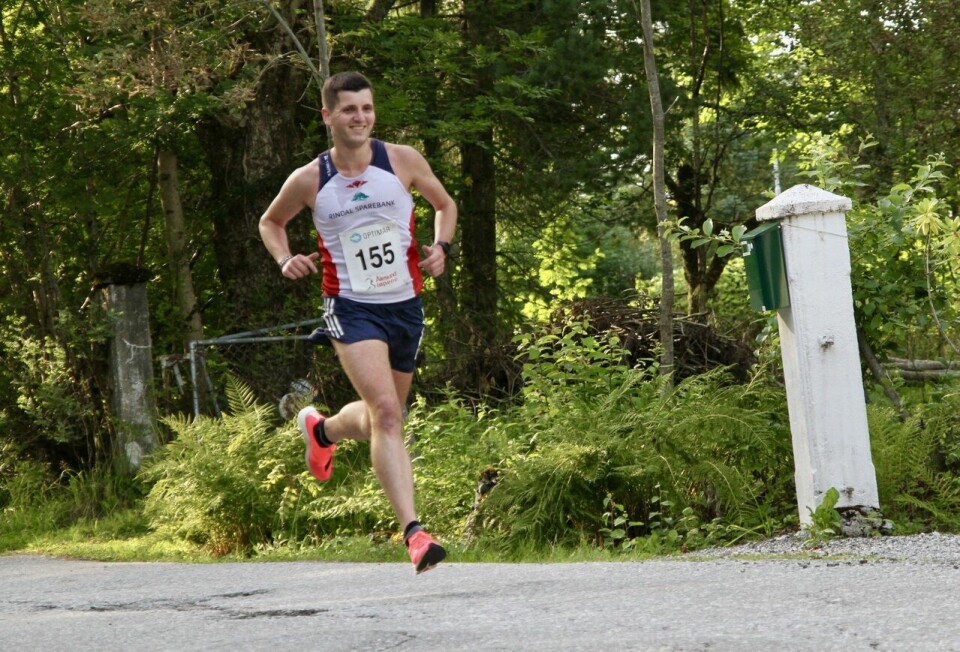 Joachim Tranvåg vant 10 km i Ålesund Sommerkarusell 10km_Joachim_Tranvaag_loeypa