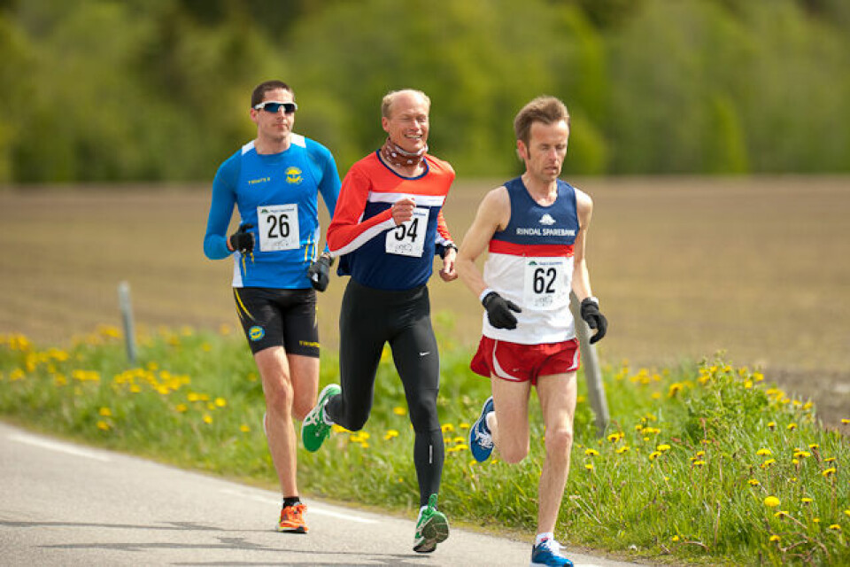 Sterke prestasjoner i NM halvmaraton