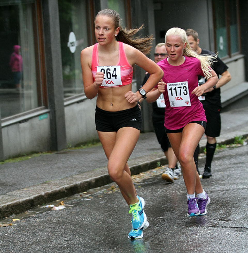 2000 deltok i Kristinaløpet Ingerid_Fredriksen_Froey_Skavraker_Evju_IMG_9139.jpg